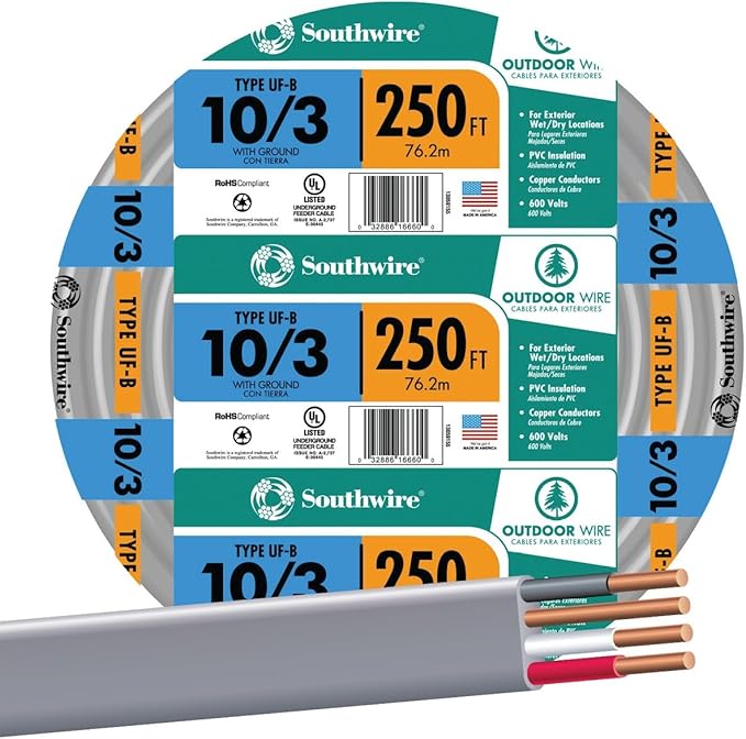 [13059155] 10/3g 250ft. Grnd Uf Wire