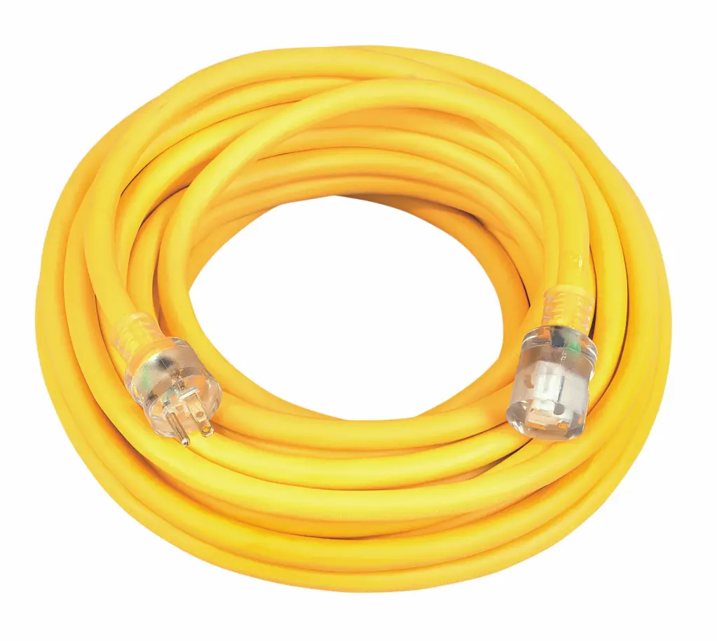 [2589SW0002] 12/3 100 Ext Cord Yellow