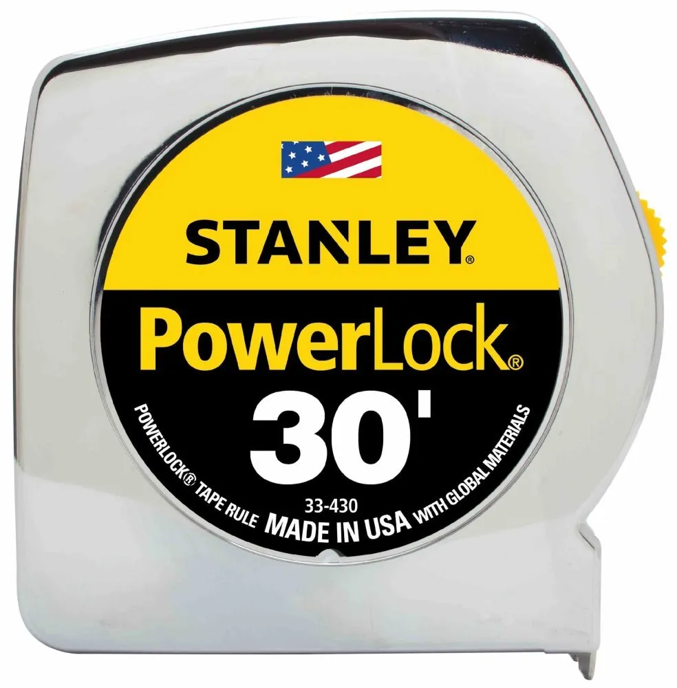30ft CHROME TAPE MEASURE