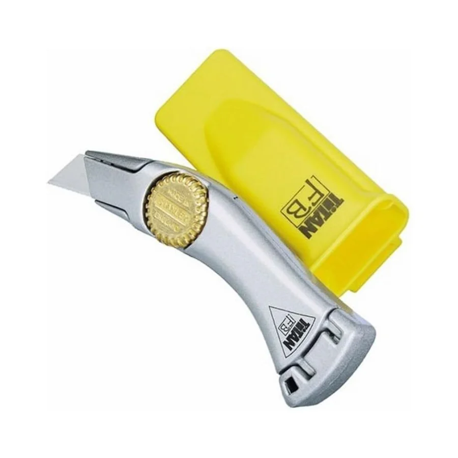 [10-550M] Stanley roofing knife with yellow cover