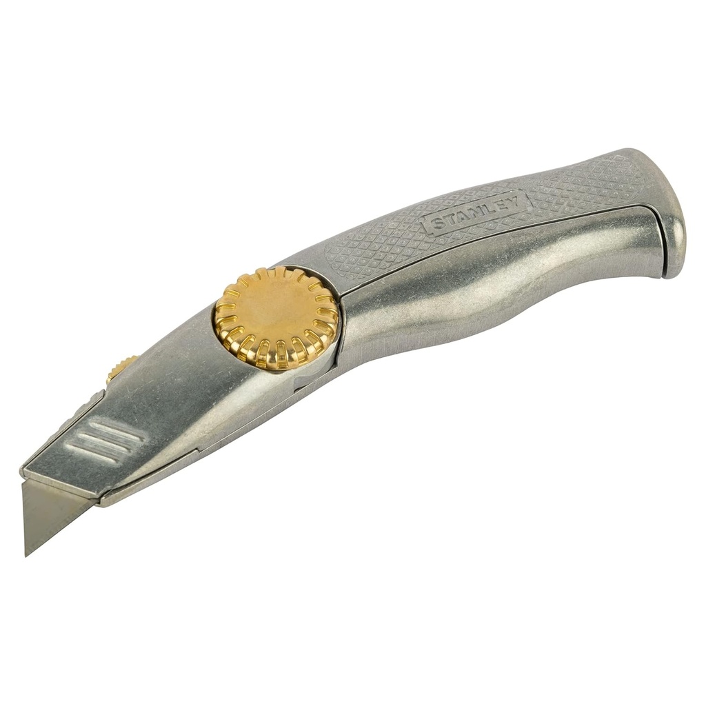 Retractable Blade Knife, Silver