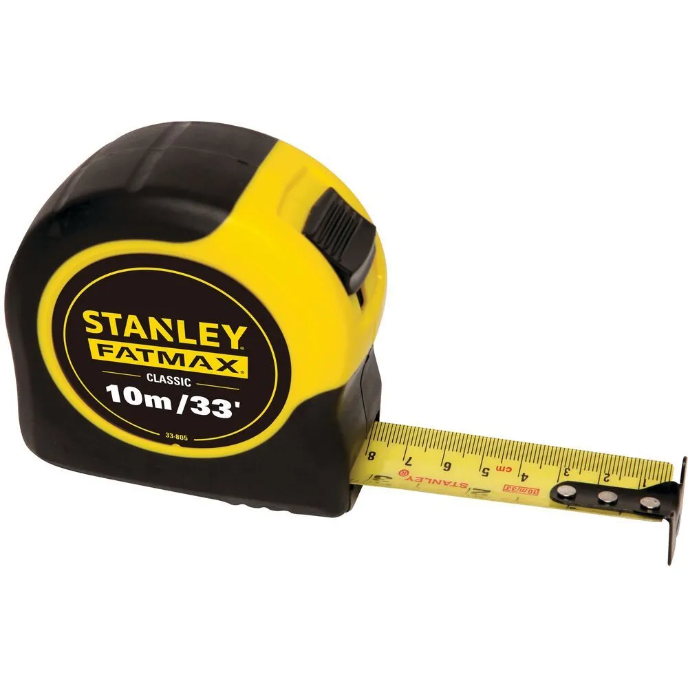 [33-805S] 10M/33ft. Fatmax Tape Measure, Yellow/Black