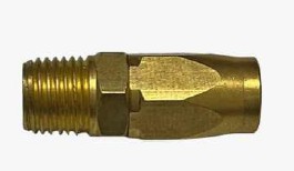 [22-158] (10pk) 1/4in. Brass Replacement Fitting
