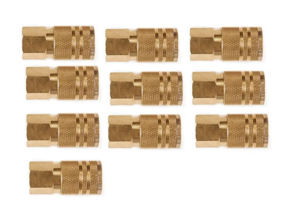 [22-154] (10pk)1/4in. NPT Female Coupler
