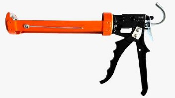 [25-210] Cradle Caulking Gun , Orange zl210