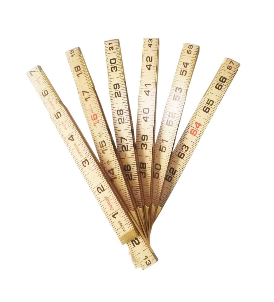 [23-241] Two Way Wood Rule ZL241