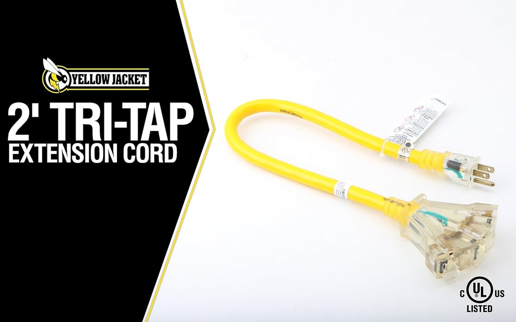 [CCI-2882] 3 way connector , Yellow