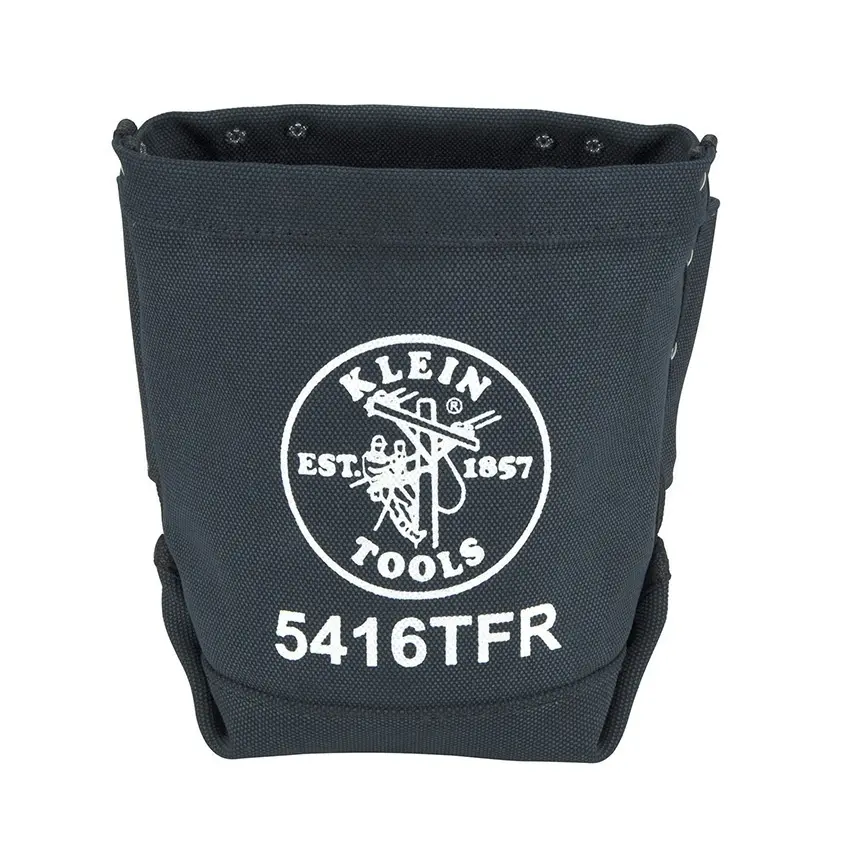 [5416TFR] Canvas Bolt Bag Black