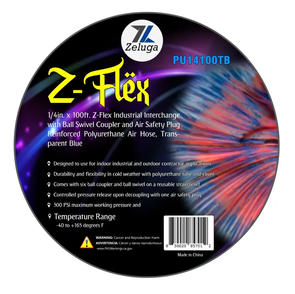 [21-308] Z-Flex Blue 1/4 X 100
