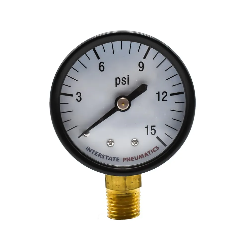 [G2012-015] 1/4 NPT Bottom Mount Presure Gauge