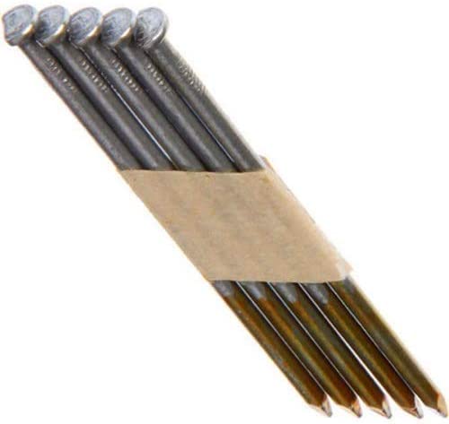 Grip-Rite GRSP8DRHG Clipped Head 2-3/8in. x .113in. x 30 Degree Paper Collated Ring Shank Hot-Dip Galvanized Framing Nail, 2,500 per Box
