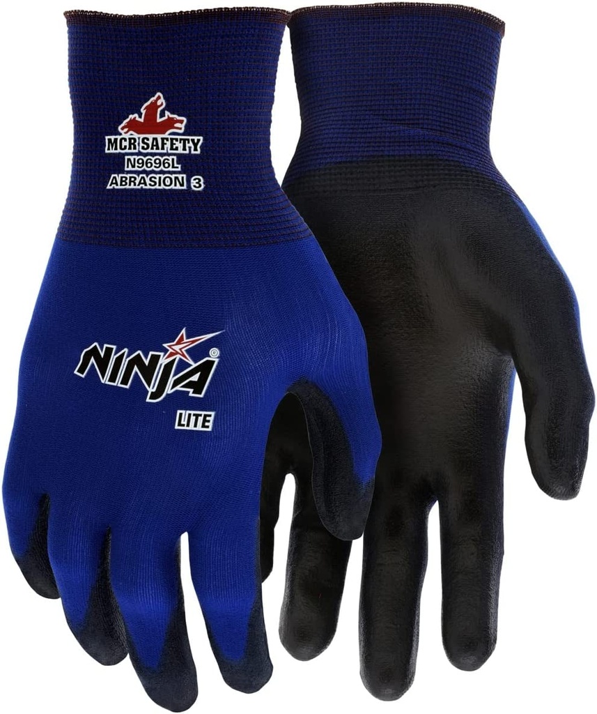 Blue Ninja Lite Gloves Size X-Large, (12 Pair)