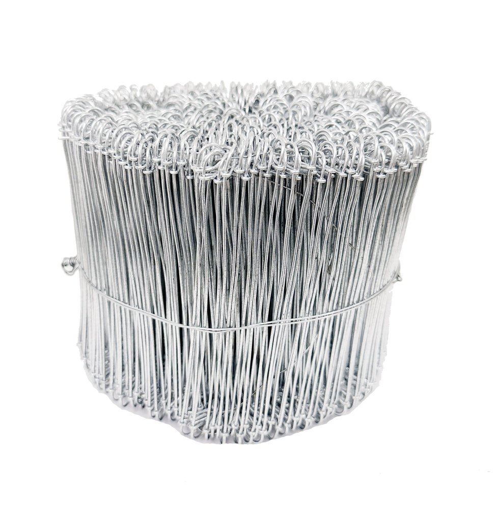 23-268 6in. 16 Gauge 1000 Pc. Stainless Steel Double Loop Reinforcement Cable Rebar Wire Ties