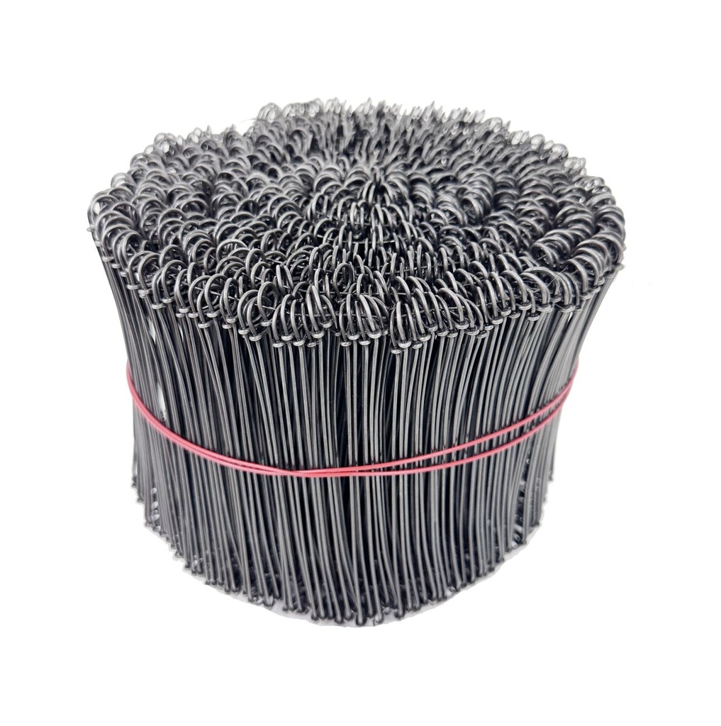 23-270 6in. 16 Gauge 1000 Pc. Black Annealed Steel Double Loop Reinforcement Cable Rebar Wire Ties