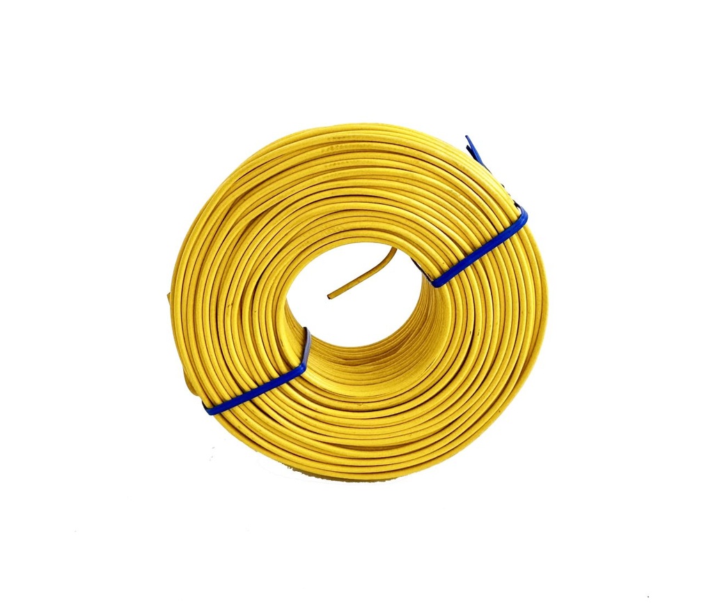23-265 16 Gauge Reinforcement Coil Yellow PVC Coated Tie Wire