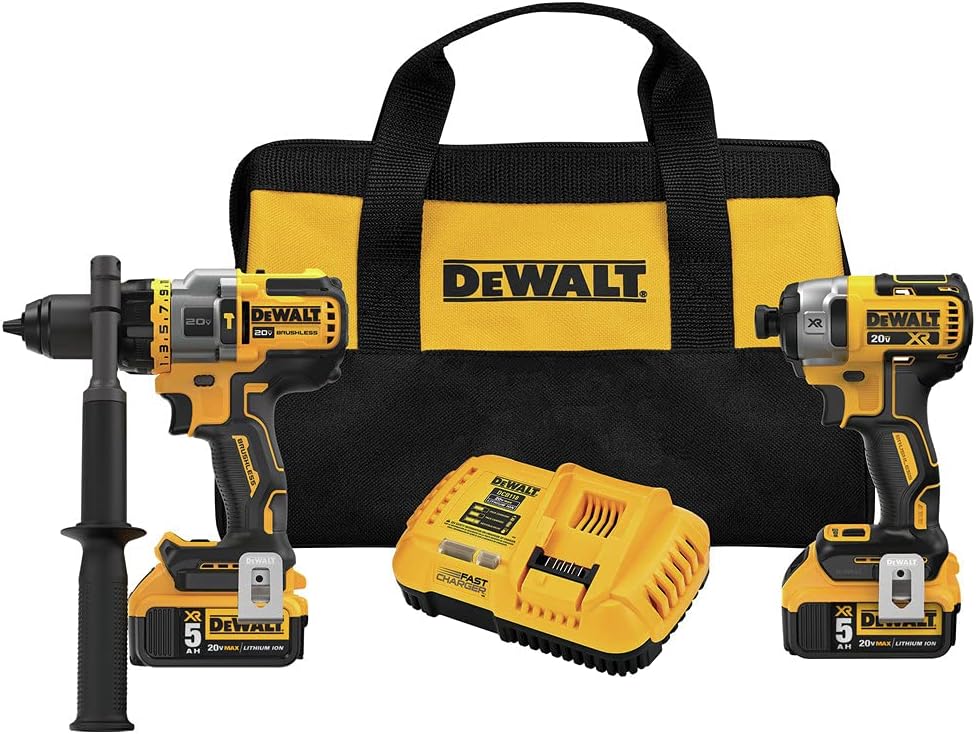 [DCK2100P2] Hammer Drill and 20V MAX* Impact Driver with FLEXVOLT ADVANTAGE™ Combo Kit