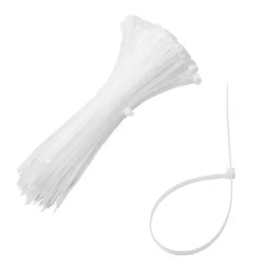 [12-377] 1000PK ZIP TIES , WHITE