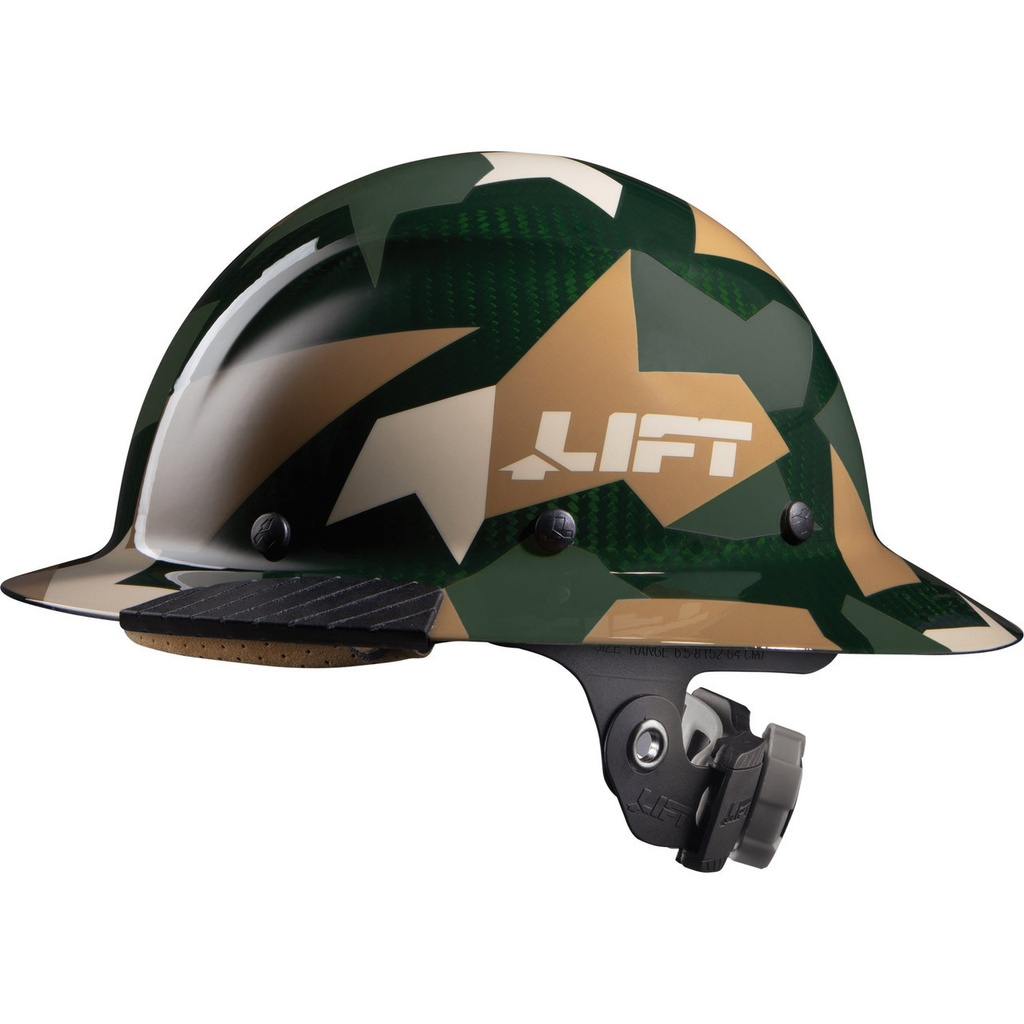  Hard Hat Jungle Camo Gloss- Full Brim 