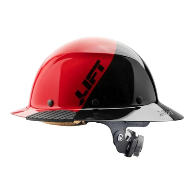 DAX Fiber Resin Full Brim (50/50 Gloss Red/Black)