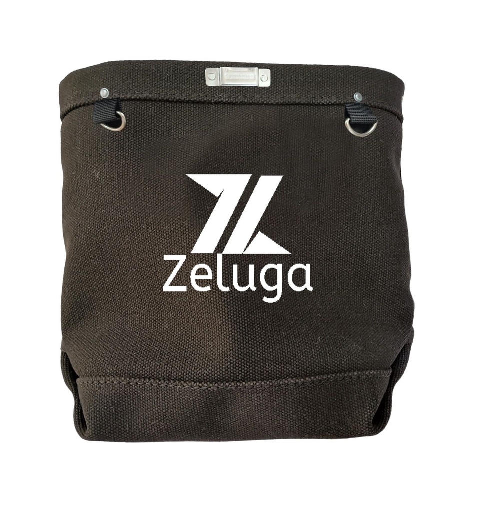 Canvas Fire Resistant, Bolt Bag, Black
