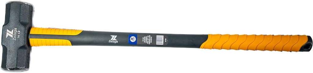 36in. 14 Lbs Hammer, Fiberglass Handle