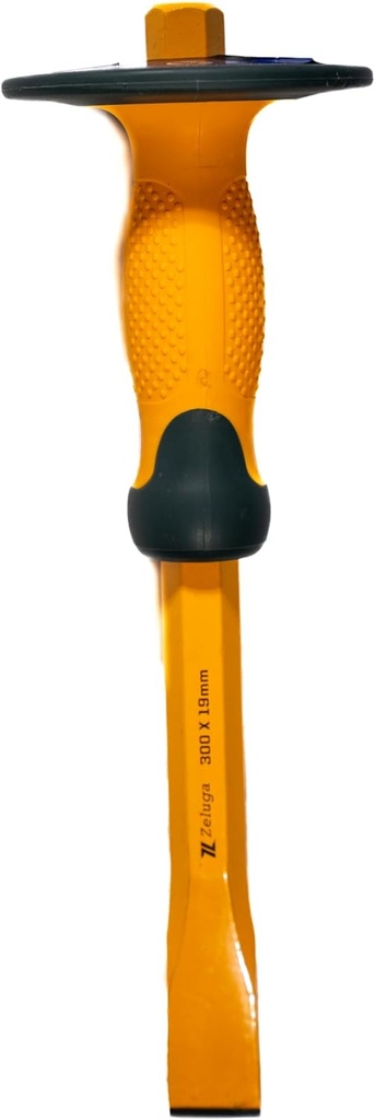 12in. x 3/4in. Pro Hex Flat Chisel with BI Material Grip