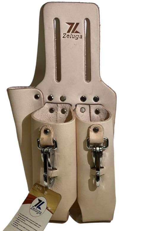 3 POCKET LEATHER HOLDER - NATURAL