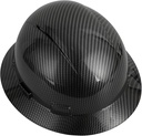 Hard Hats Carbon Fiber Black Bright