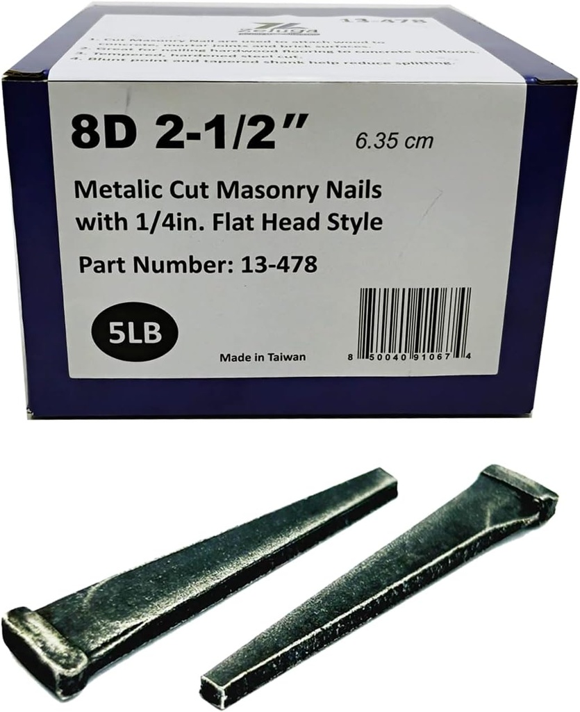 [13-477] 8D Cut Nails 1LB 