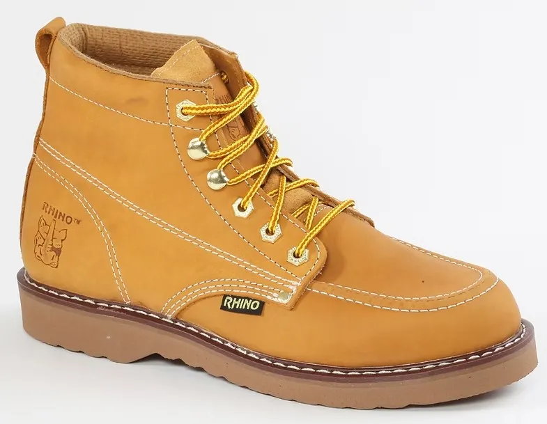 62m26-12 Leather Work Boot , Tan
