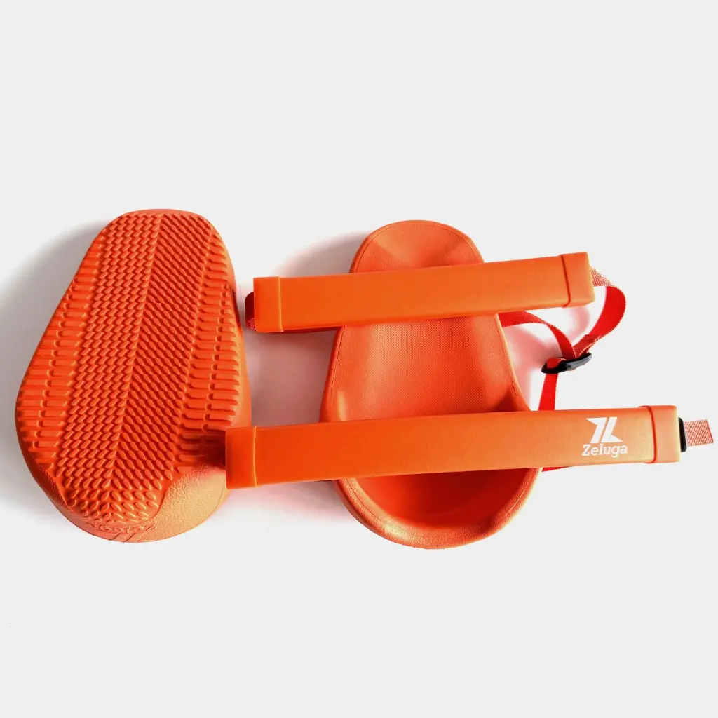 [15-498] Orange Rubber Knee Pad