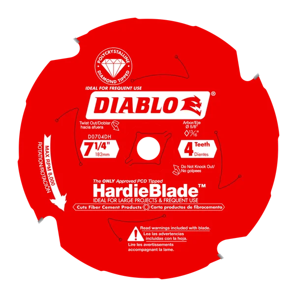[D0704DHA] HardieBlade 7-1/4 in. D X 5/8 in. 4T