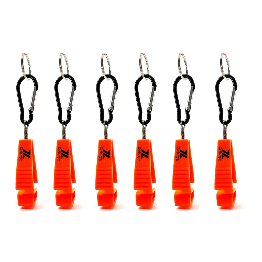 [15-532]  Plastic gloves clips-6PK
