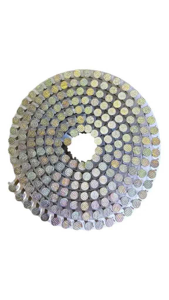 15 deg 1-7/8 x.092 SMOOTH EG 6M Plastic Coil Nail 