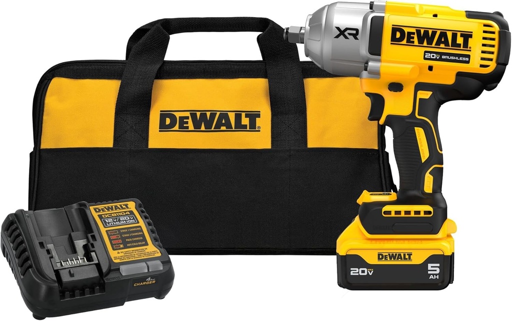 HIGH TORQUE IMPACT WRENCH WITH HOG RING ANVIL KIT