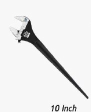 10in adjustable Spud Wrench 6pcs