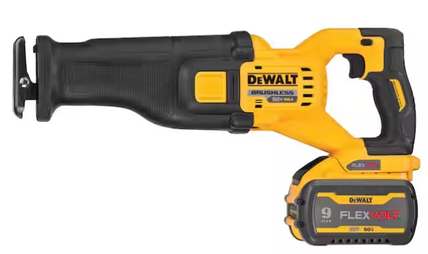 [DCS389x2] 60V FLEXVOLT SawZall (2) 9.0Ah Batteries