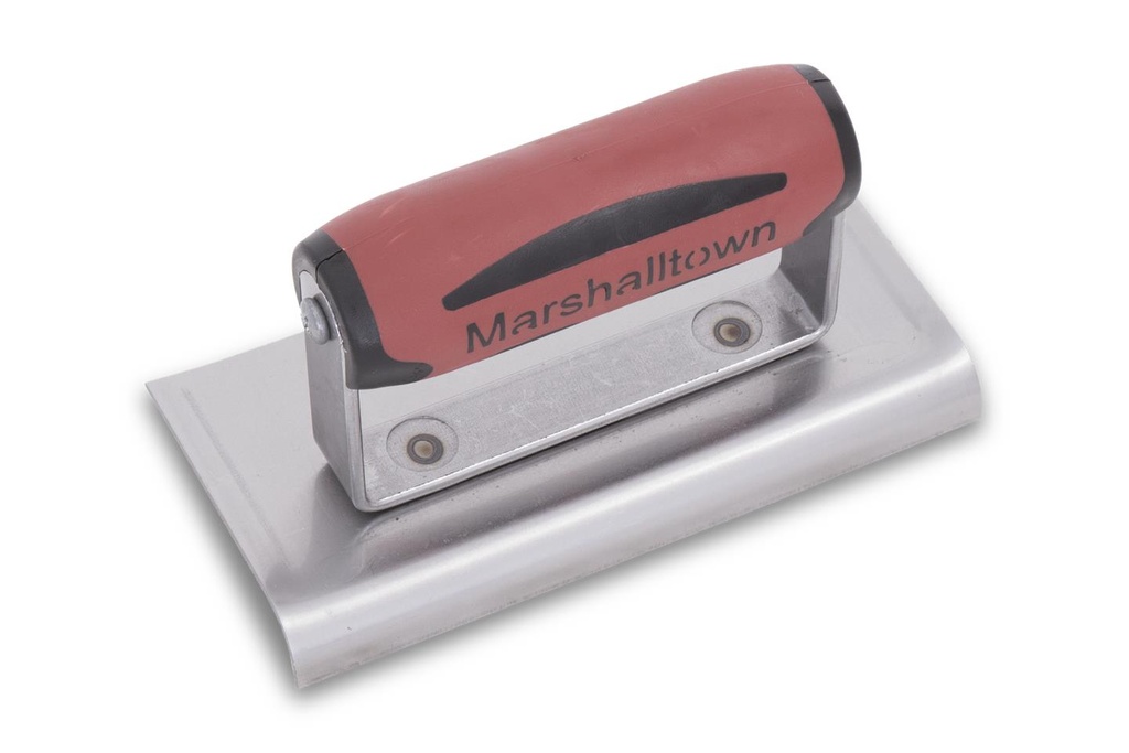 [14156] 156D (6X4 EDGER- Curved ends- 3/8 R 1/2 L DuraSoft Handle High Carbon Steel.