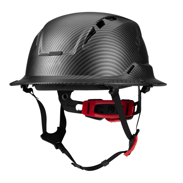 [HRXF-25CKC2] Black Carbon Full Brim Vented Type 2 