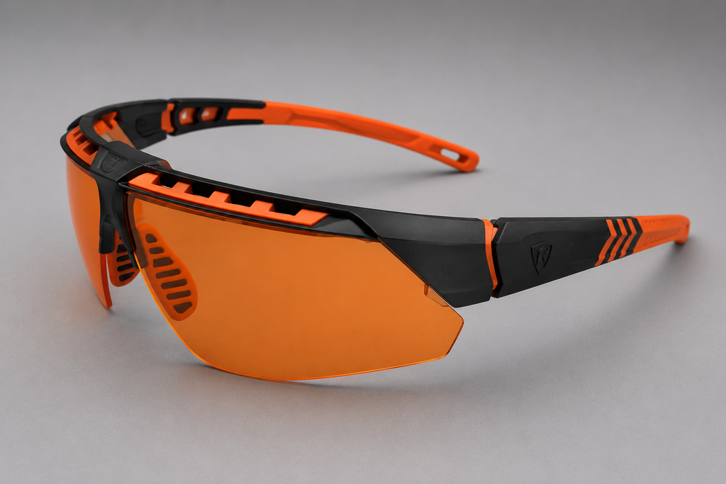 Black/Orange-Orange