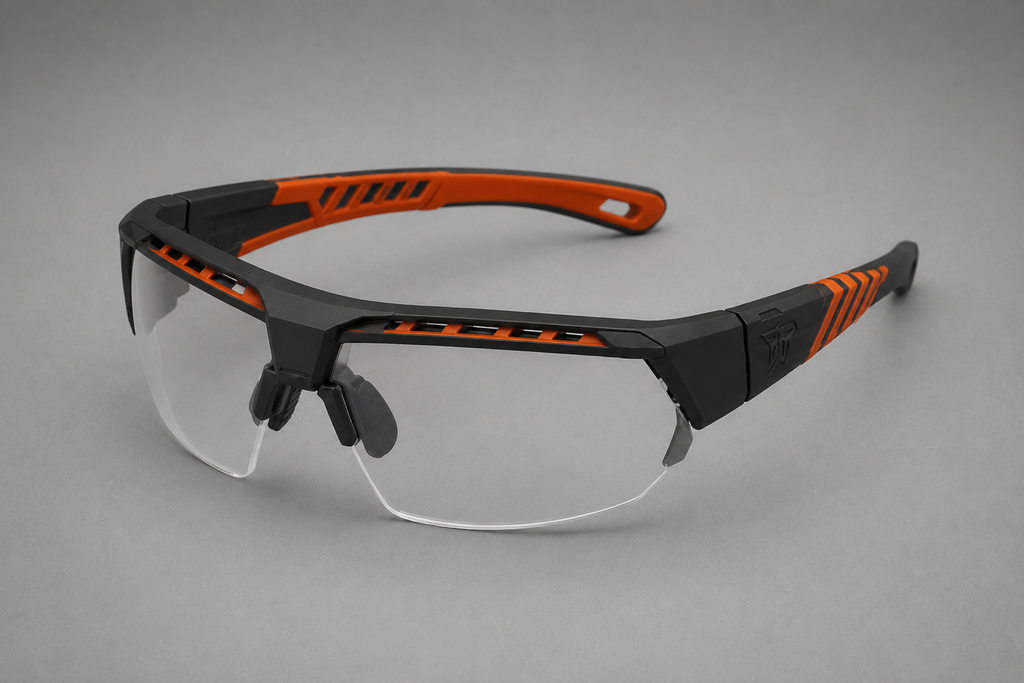 S-RVS Black-Orange/Clear