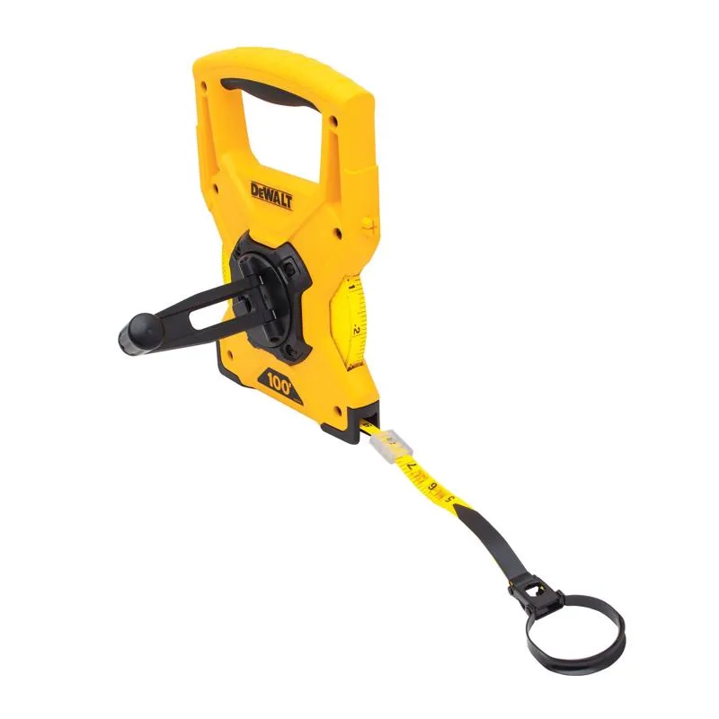 [DWHT34039] DeWalt 100 ft. L X 1/2 in. W Fiberglass Long Tape Measure 1 pk