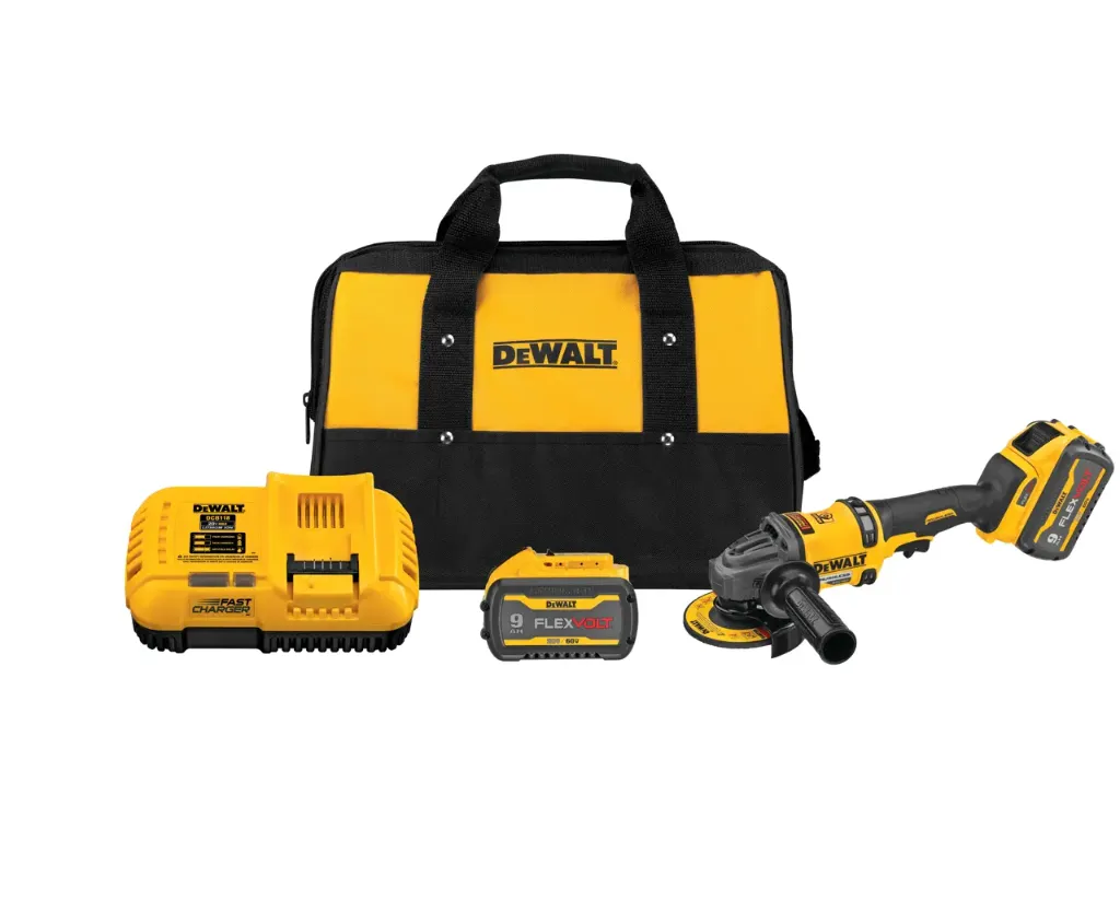 [DCG418X2] 60V MAX* 4-1/2 in. - 6 in. Brushless Cordless Grinder With KICKBACK BREAK™ Kit