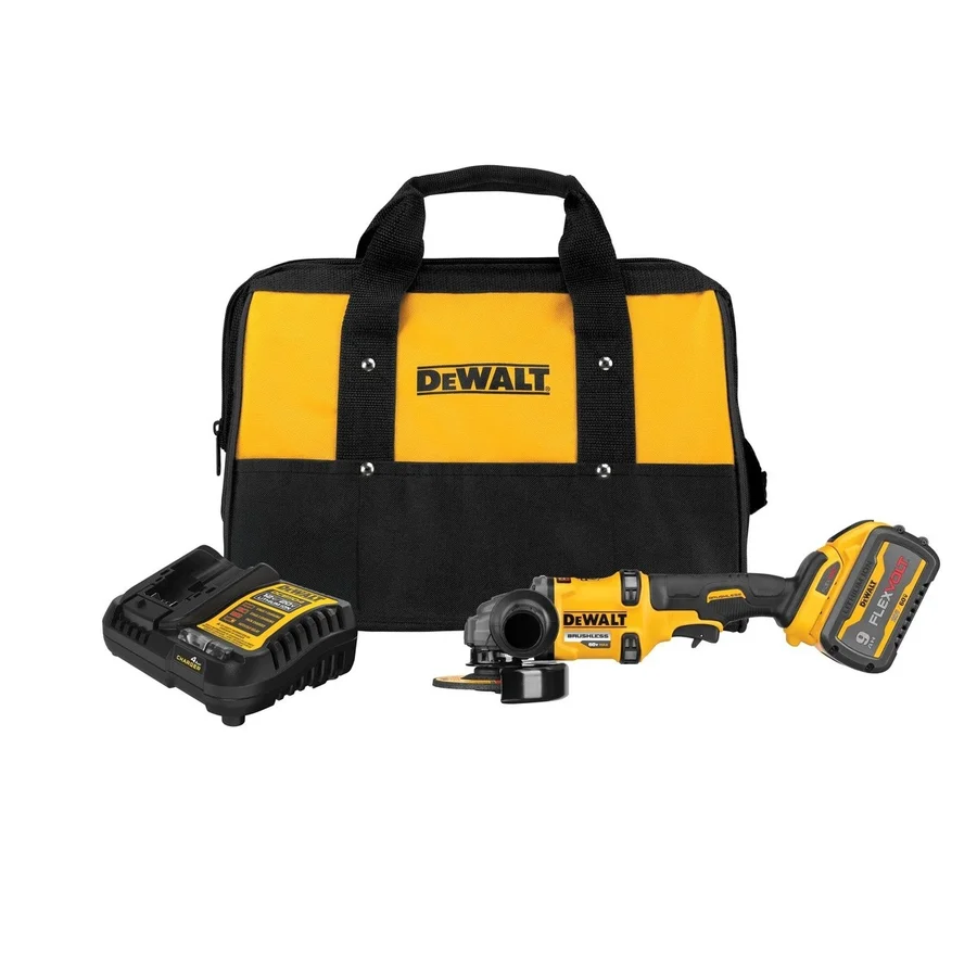 60V MAX Brushless Cordless 4-1/2" to 6" Grinder Kit with Kickback Brake