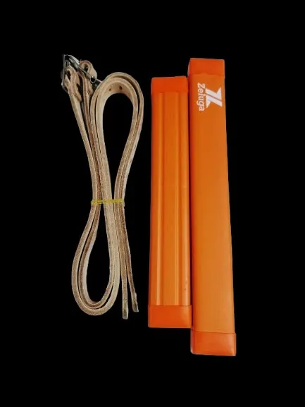 Rubber & Leather STRAP SET for Knee Pads