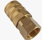 (10 PK) 3/8 NPT Female Coupler