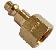 (10 PK) 3/8 NPT Industrial Female Plug