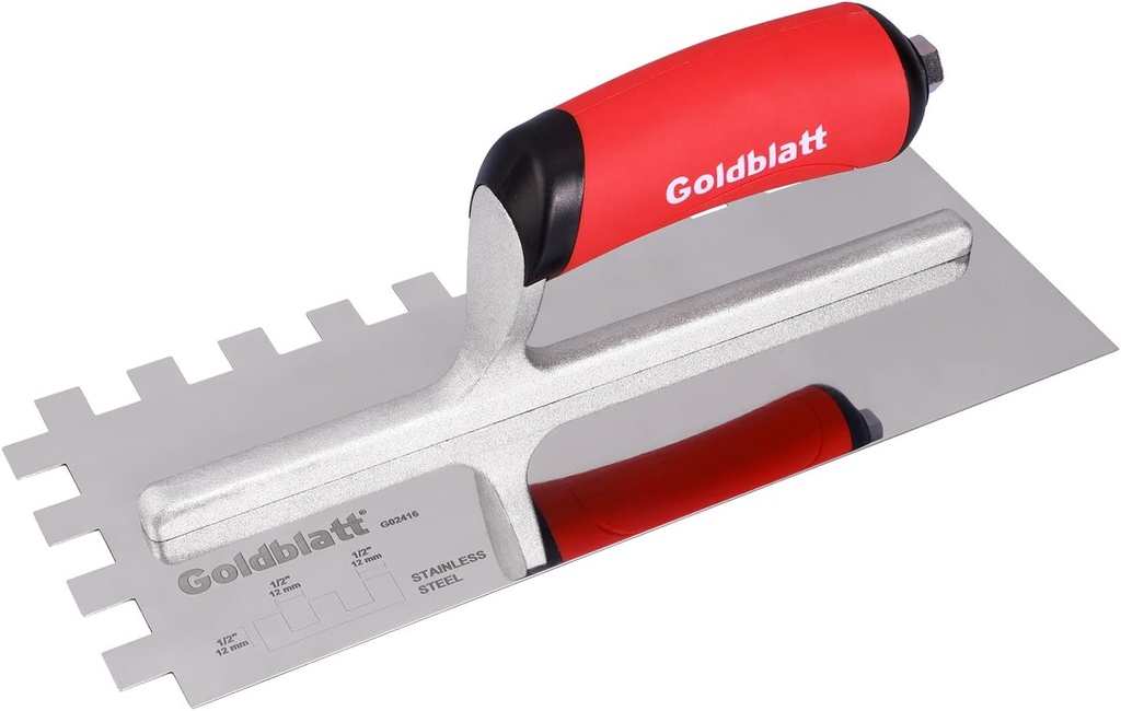 1/2in. Sq Notch Trowel