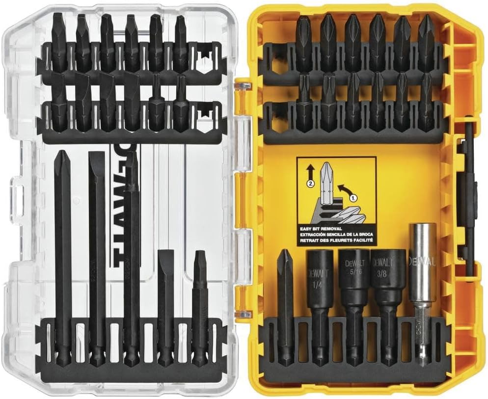 [DW2153] 34 Pc. Impact Ready Screwdriving Bit Set