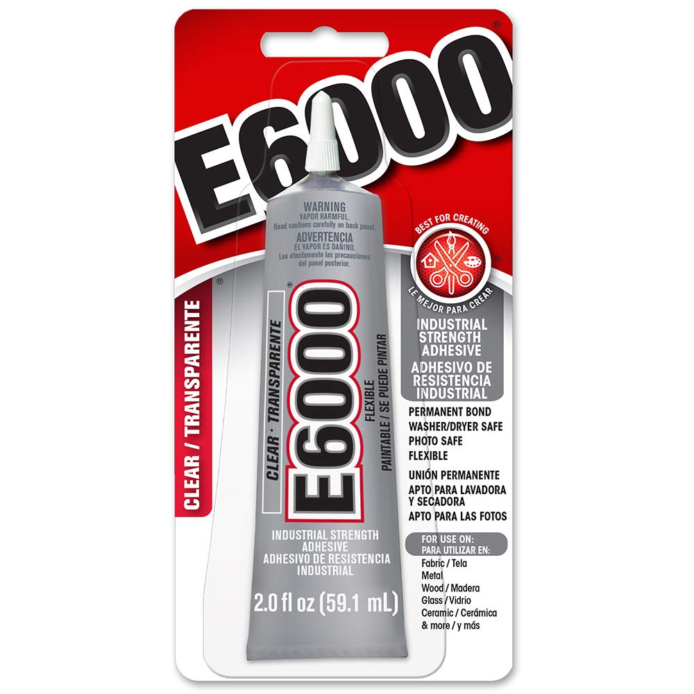 237032  2 oz. E-6000 Craft Adhesive Tube, Clear